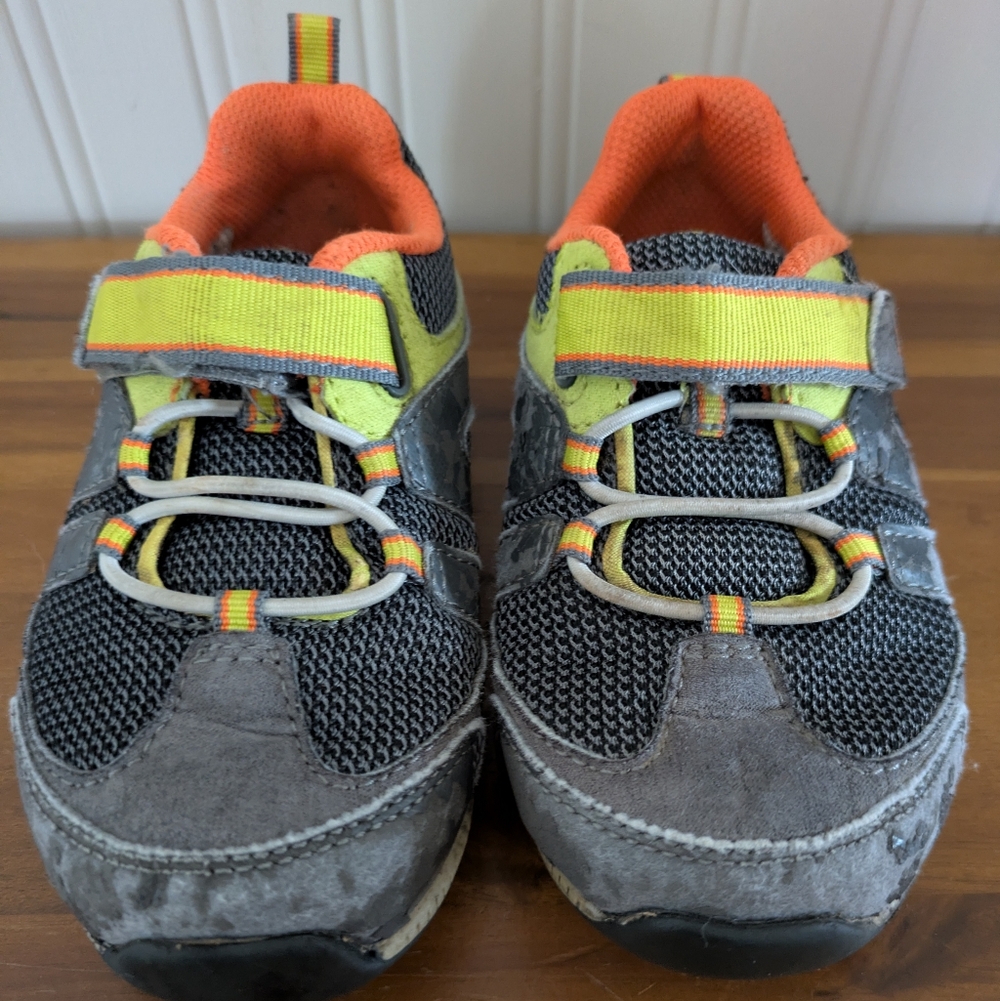 Boys' Gray and Orange StrideRite Athletic Shoes